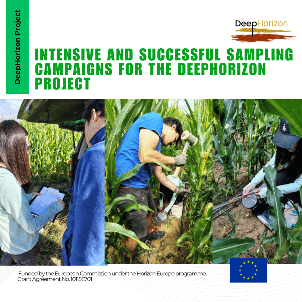 Intensive and successful sampling campaigns for the DeepHorizon project